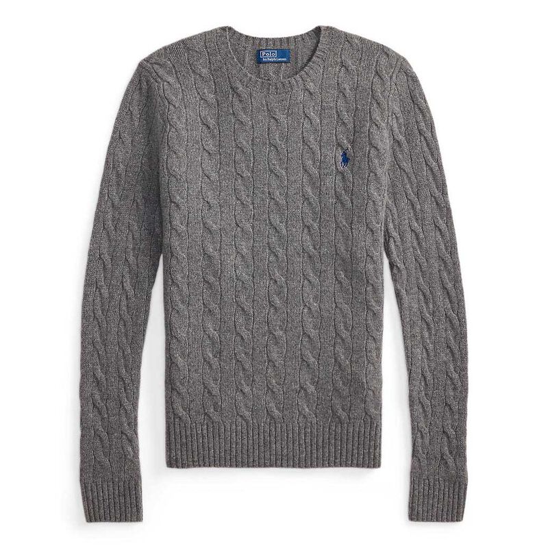 Polo Ralph Lauren Cable Wool Cashmere Crewneck Sweater image number 2